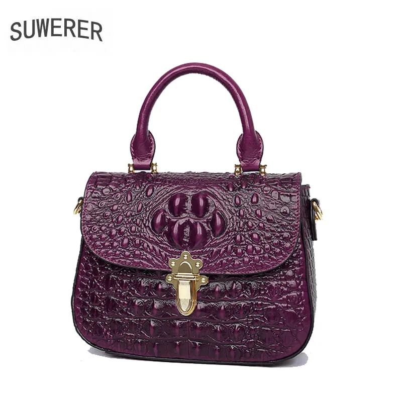 Новинка 2020 женские сумки SUWERER из натуральной кожи роскошные от известного бренда