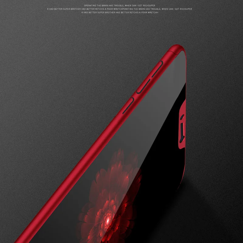 360 Degree Full Protection + Tempered Glass Bags Case For BBK Vivo Y71 Y75 Y83 Y85 X20 Plus X21i Armor Hybrid Hard PC Phone Back |