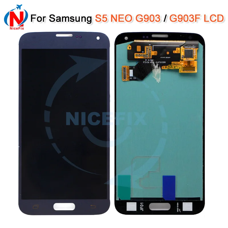 ЖК дисплей Super AMOLED для Samsung Galaxy S5 Neo G903 G903F G903W8 с сенсорным экраном и дигитайзером в