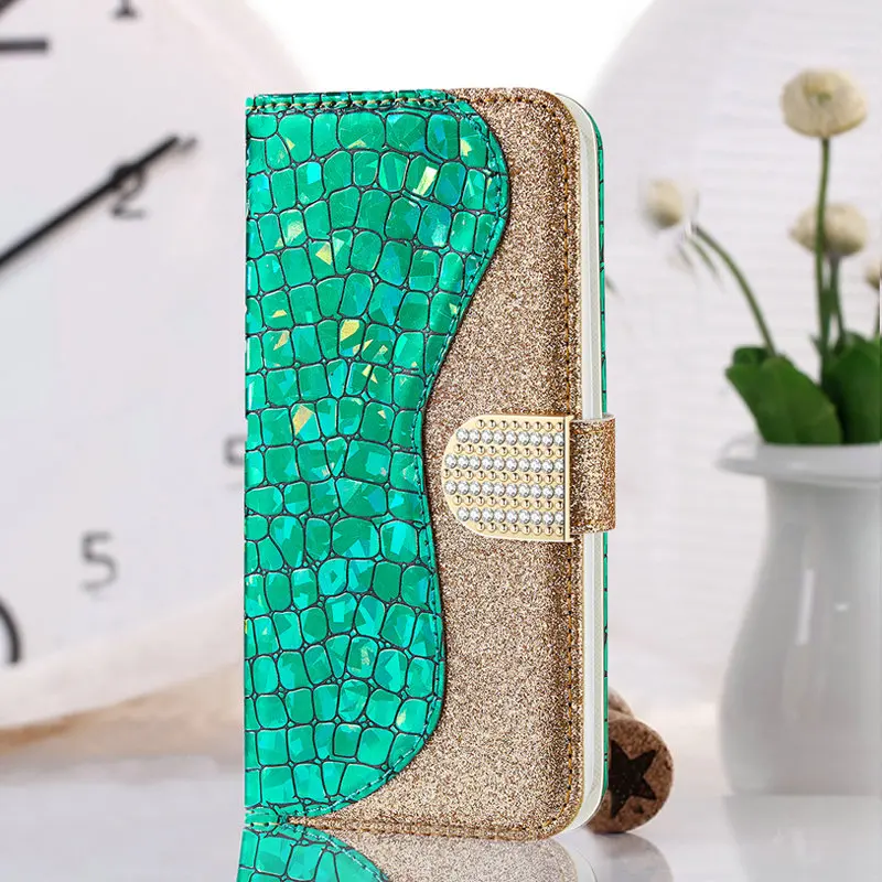 Шикарный кошелек со стразами для Coque Samsung A5 2017 чехол A320 A520 откидной Чехол Galaxy A3