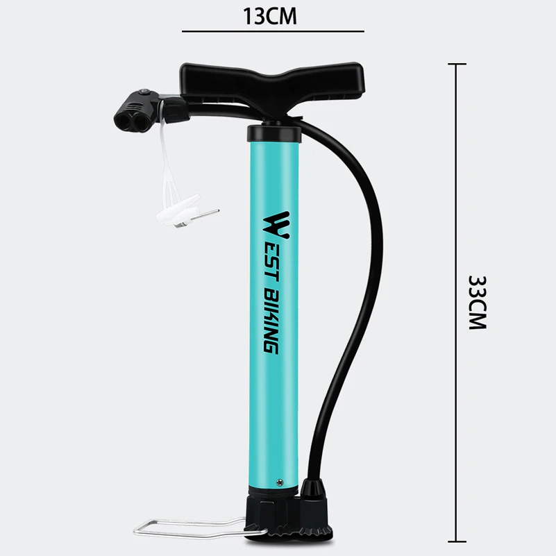 WEST BIKING напольный насос для велосипеда мини 120 фунтов/кв. дюйм|floor pump|bike floor pump120 psi |
