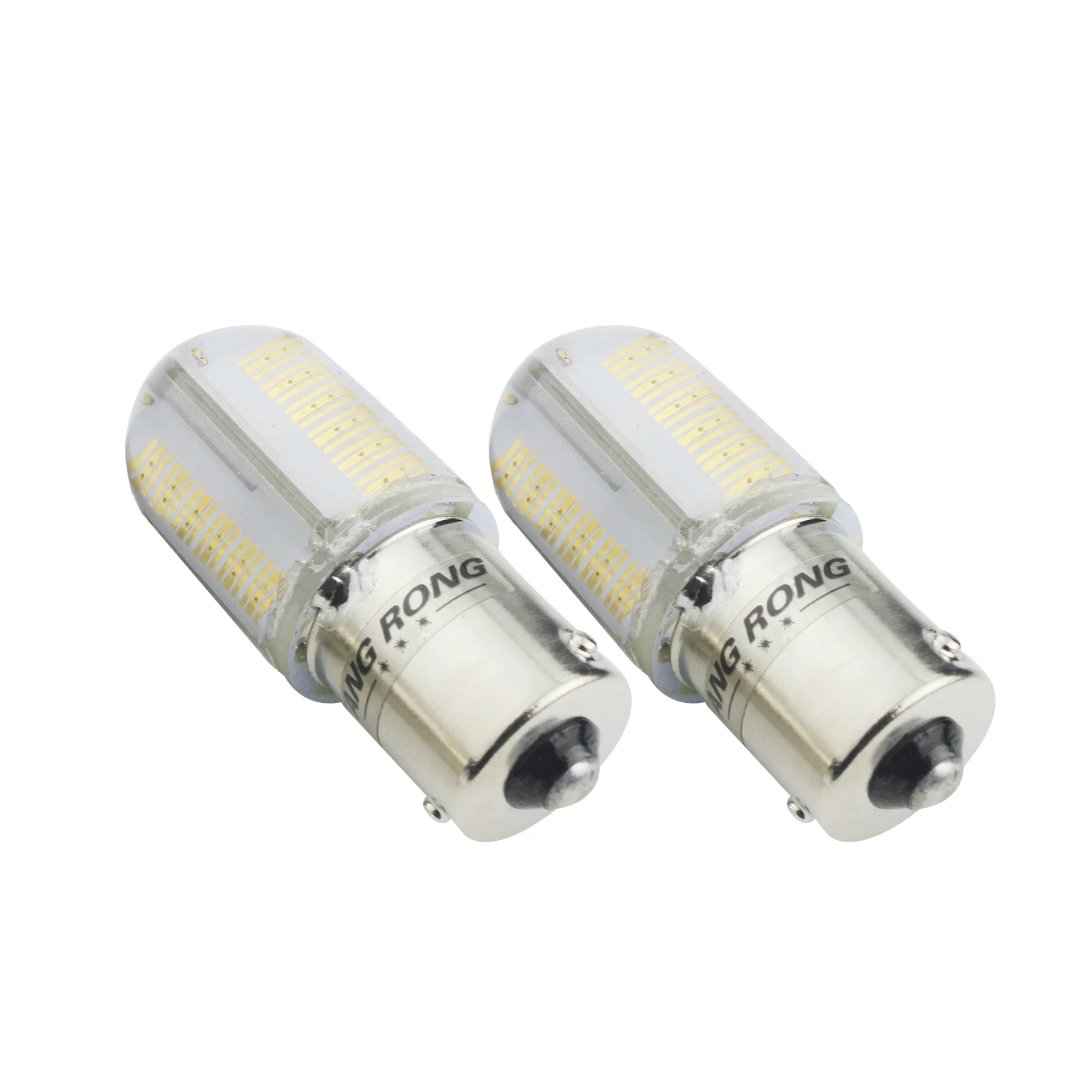 ANGRONG 2x581 PY21W BAU15s RY10W S25 COB 8 Вт Янтарный светодиодный индикатор сигнала поворота обратный резервный светильник лампы Янтарный 12 В