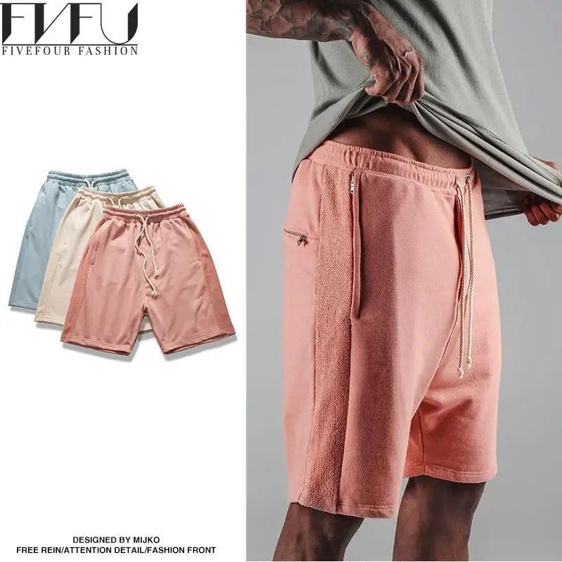 Новые модные шорты мужчин Летний стиль 2017 г. Homme простота случайные свободные