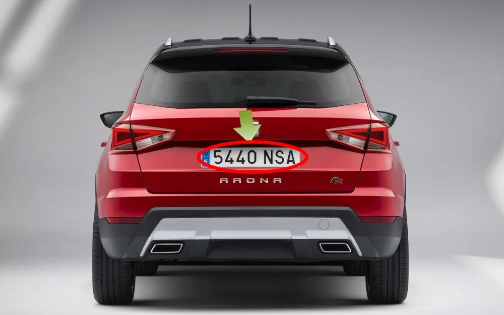 AUTONET камера заднего вида для сиденья Arona /CCD/ночное видение/камера заднего вида/камера резервного копирования/камера номерного знака