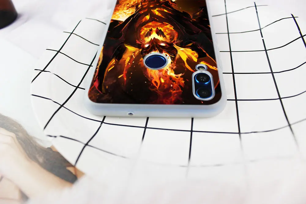 Shadow Fiend Dota 2 Мягкий ТПУ чехол Обложка для huawei Honor 9 10 Lite 6X 7X 8X Max 7A 5,7 дюймов 8A 8C V20 играть 9i