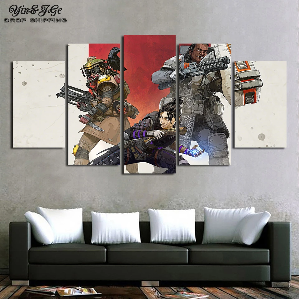 В ретро стиле с изображением героев из мультфильмов Детское работа 5 шт. видео Apex