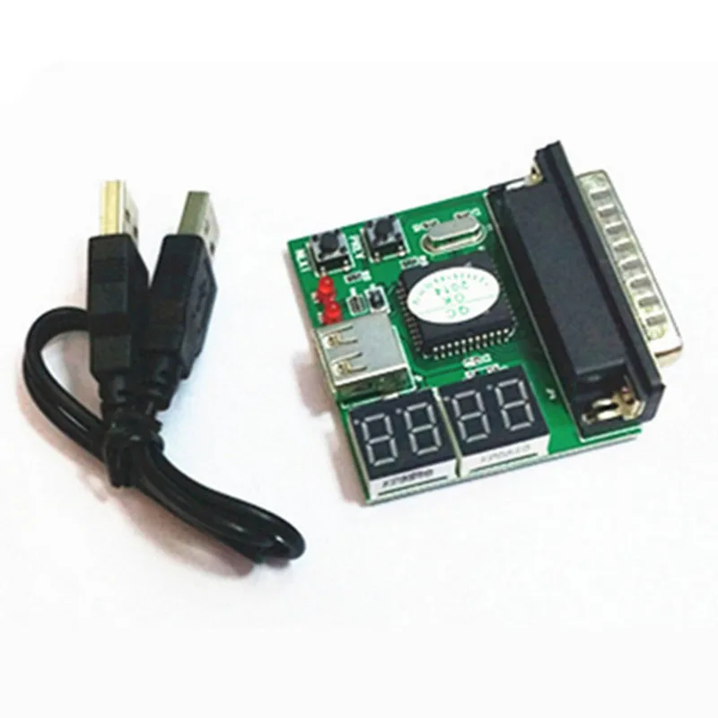 Компьютерная 4-значная материнская плата для ноутбука ПК USB и анализатор PCI