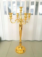 wedding candelabra 5 arms metal candle holder stand 75cm tall candelabrum table centerpiece decoration home party decor