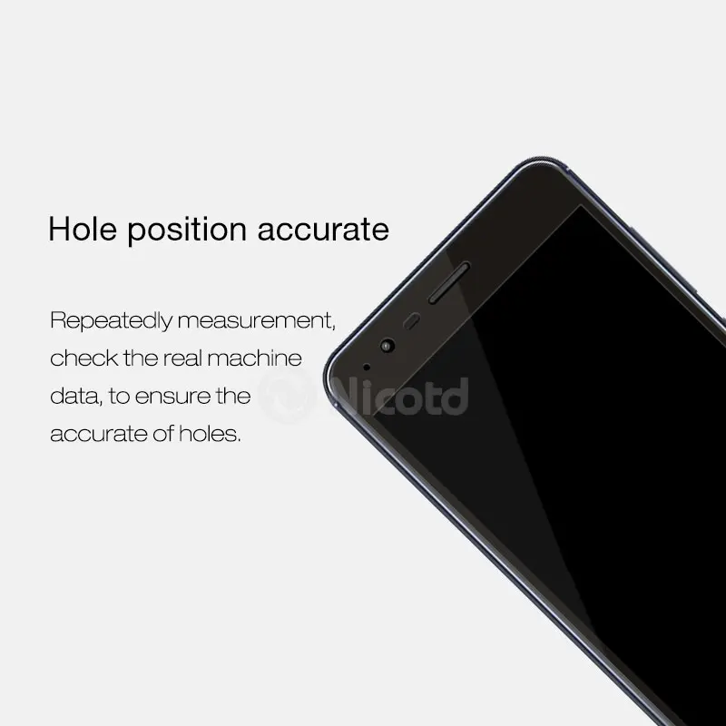 Закаленное стекло Nicotd 2.5D с полным покрытием для Asus Zenfone 3 Zoom ZE553KL защитная пленка