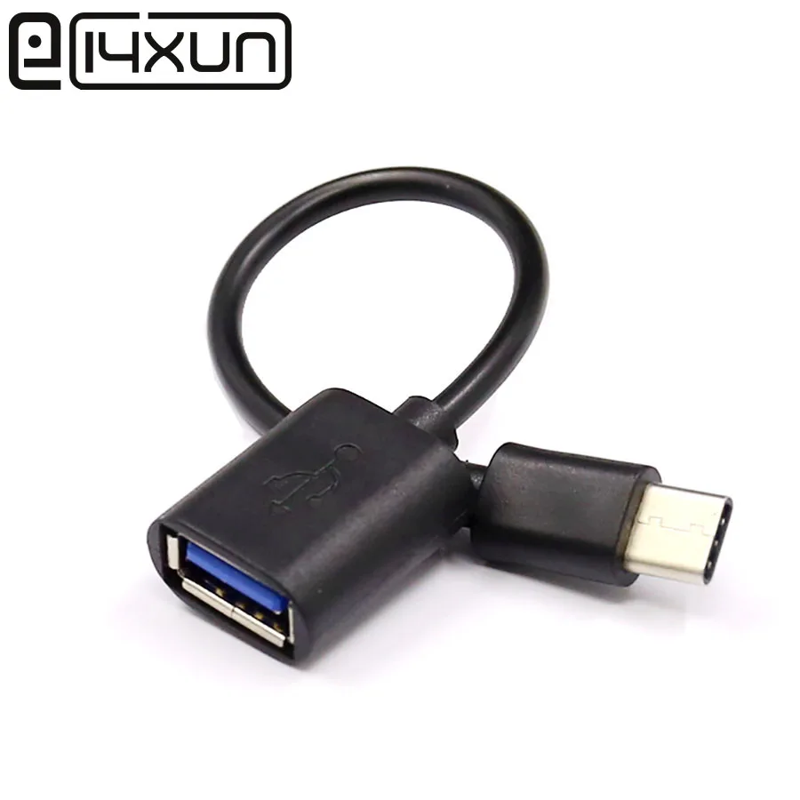 EClyxun 1 шт. Универсальный USB 3 1-USB 2 0 OTG адаптер Type-C кабель для передачи данных |