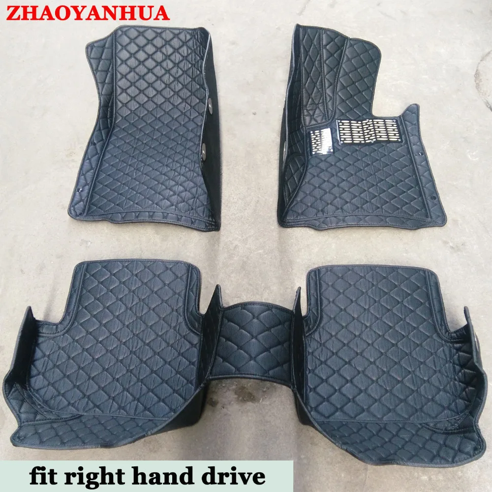 Пользовательские подходят правый руль автомобиля коврики для BMW 3/4/5/6/7 серии M3 X1 X3