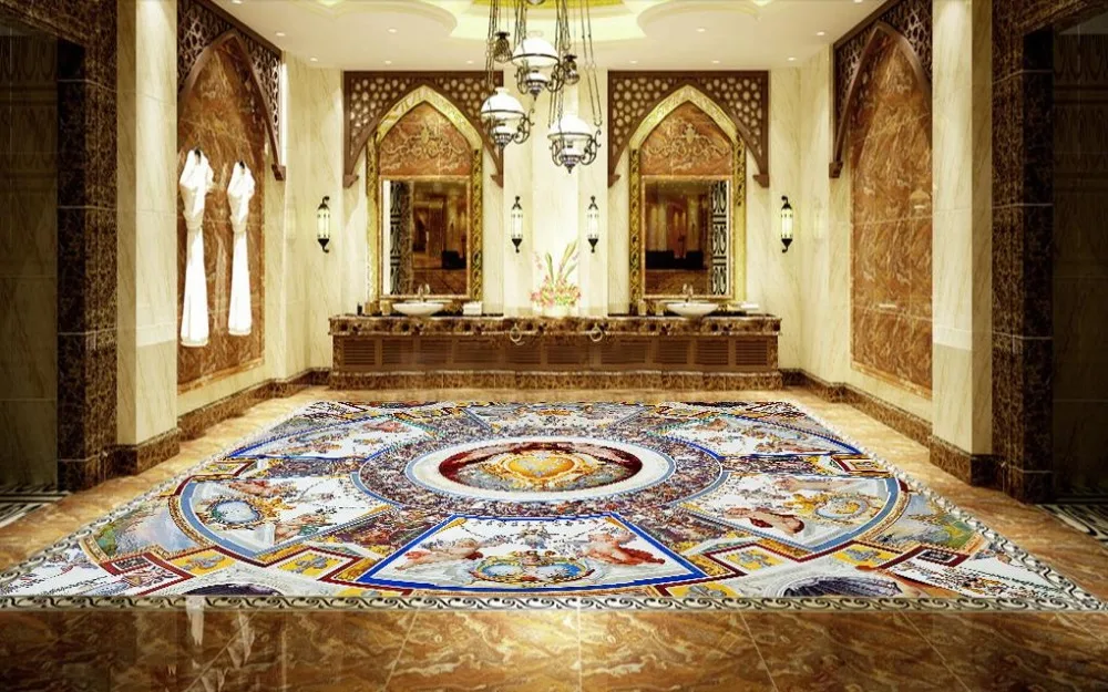 Пользовательские 3d потолочные обои Ангел Благовещение настенные фото Роскошные