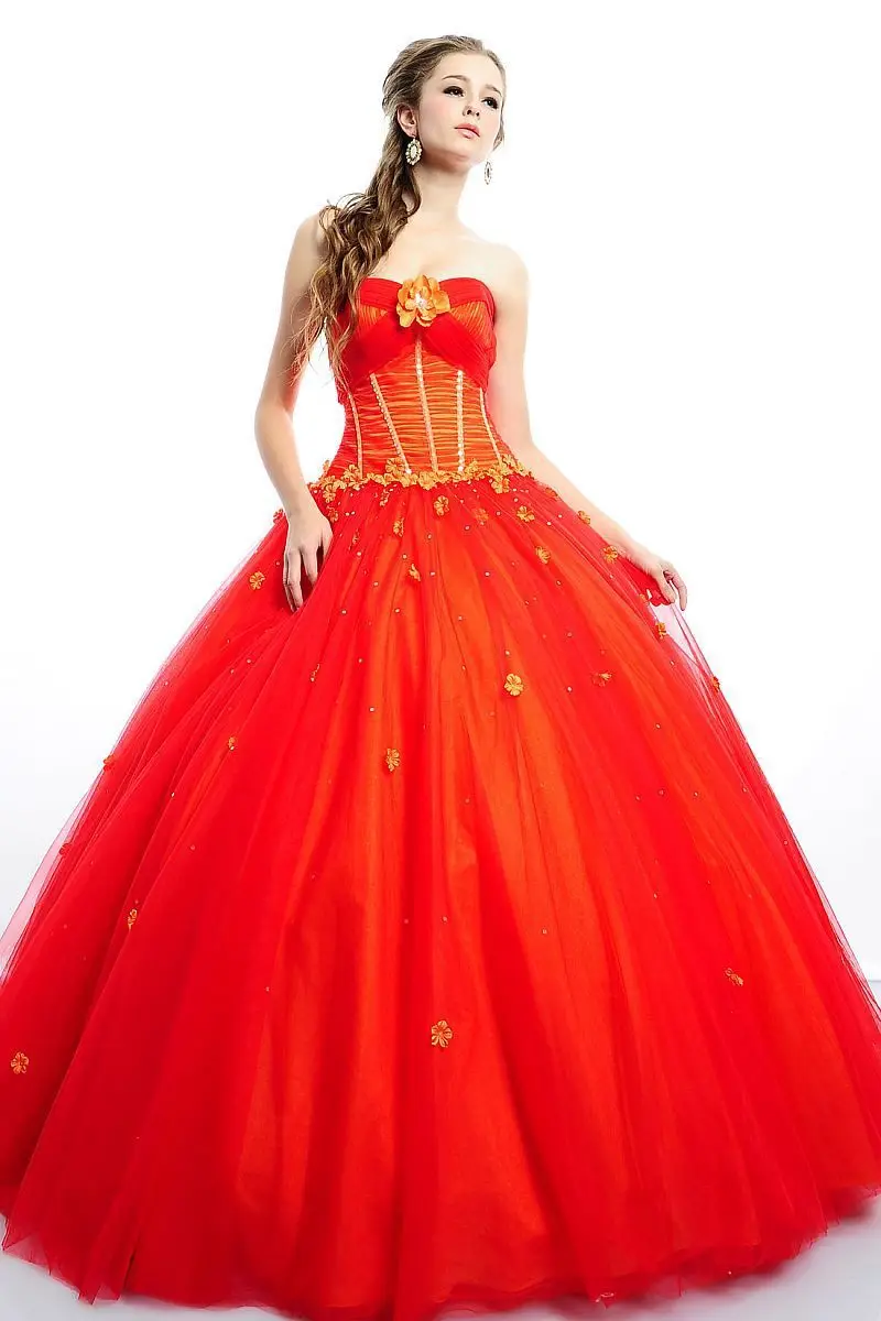 Quinceanera платья с куртки мяч много цвет свадьба Vestidos сердечком пышное цветы |