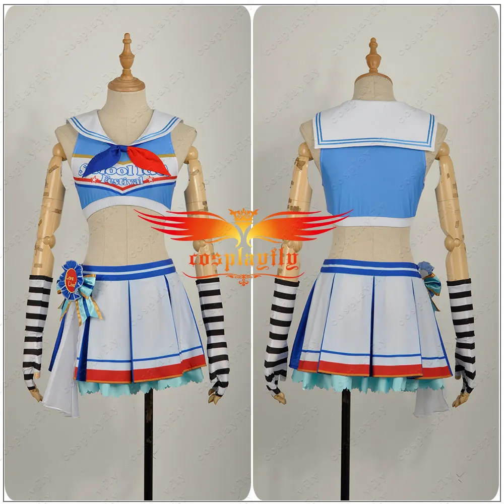 Милый! Солнечный свет! Aqours Watanabe You болельщик отряд Cheer команда черлидеров
