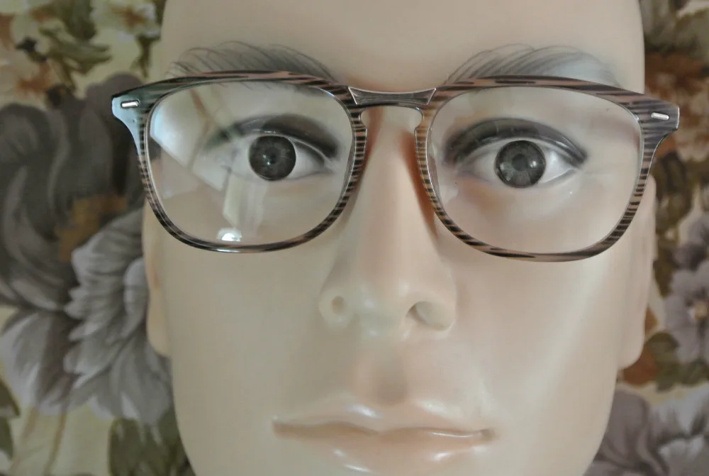 Винтажная оправа для очков мужчин и женщин полная прозрачные линзы UV400|clear lens|women