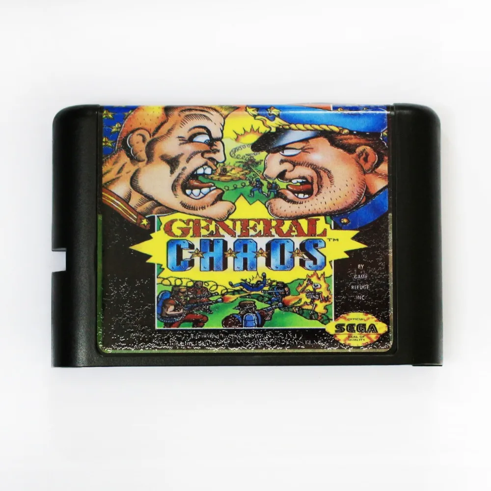 

General Chaos 16 bit MD Game Card For Sega Mega Drive For SEGA Genesis