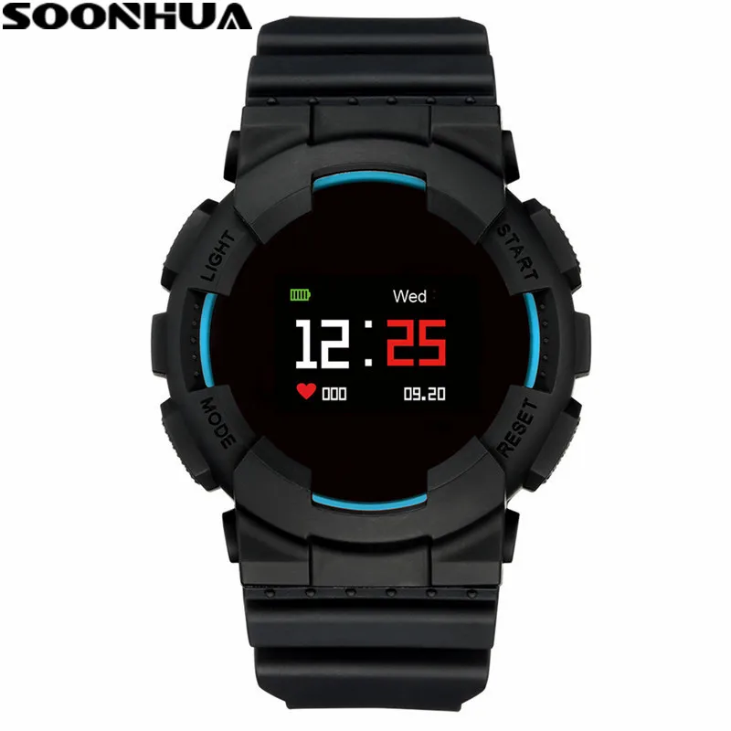 Умные часы SOONHUA Model X с Bluetooth умный Браслет для занятий спортом и фитнесом|fitness