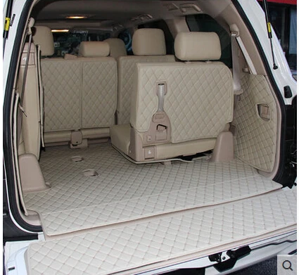 Хорошее качество! Полный комплект автомобильных ковриков для багажника Lexus LX 570 7