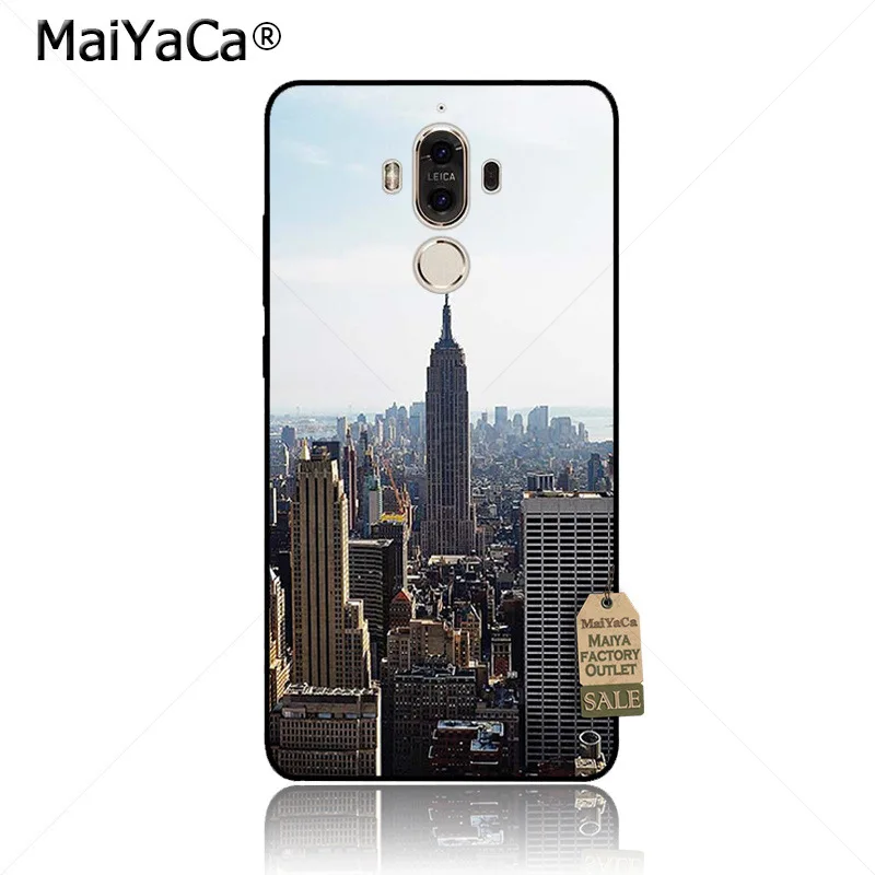 Чехол для телефона MaiYaCa NYC NEW YORK city landscape Fundas чехол Huawei mate9 mate10 P9 P10 p20 p10 plus NOVA2s |