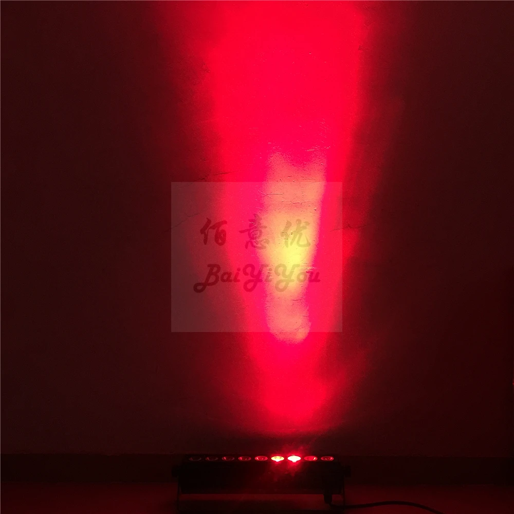 2 шт./лот 9x18 W 6IN1 светодиодный отдельных Управление Powercon настенный льющегося света Прямоугольный светильник RGBAW+ UV Красочные Мыть фон экран для помещений