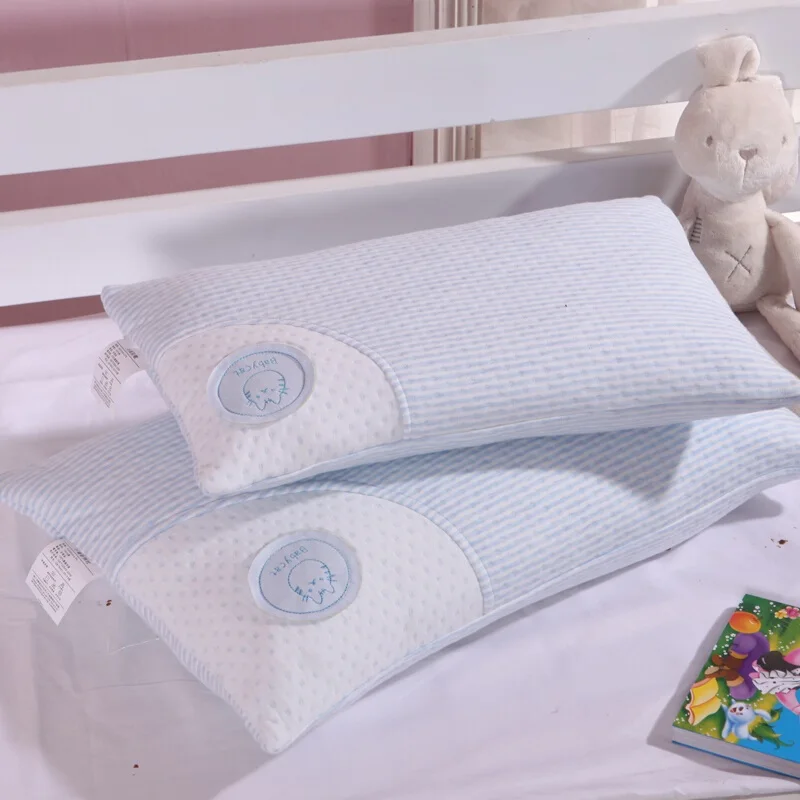 Muslin Nursery Pillow Baby Bedding Newborn Infant Neck Animal Design 100% Cotton Cot 30x50cm | Мать и ребенок