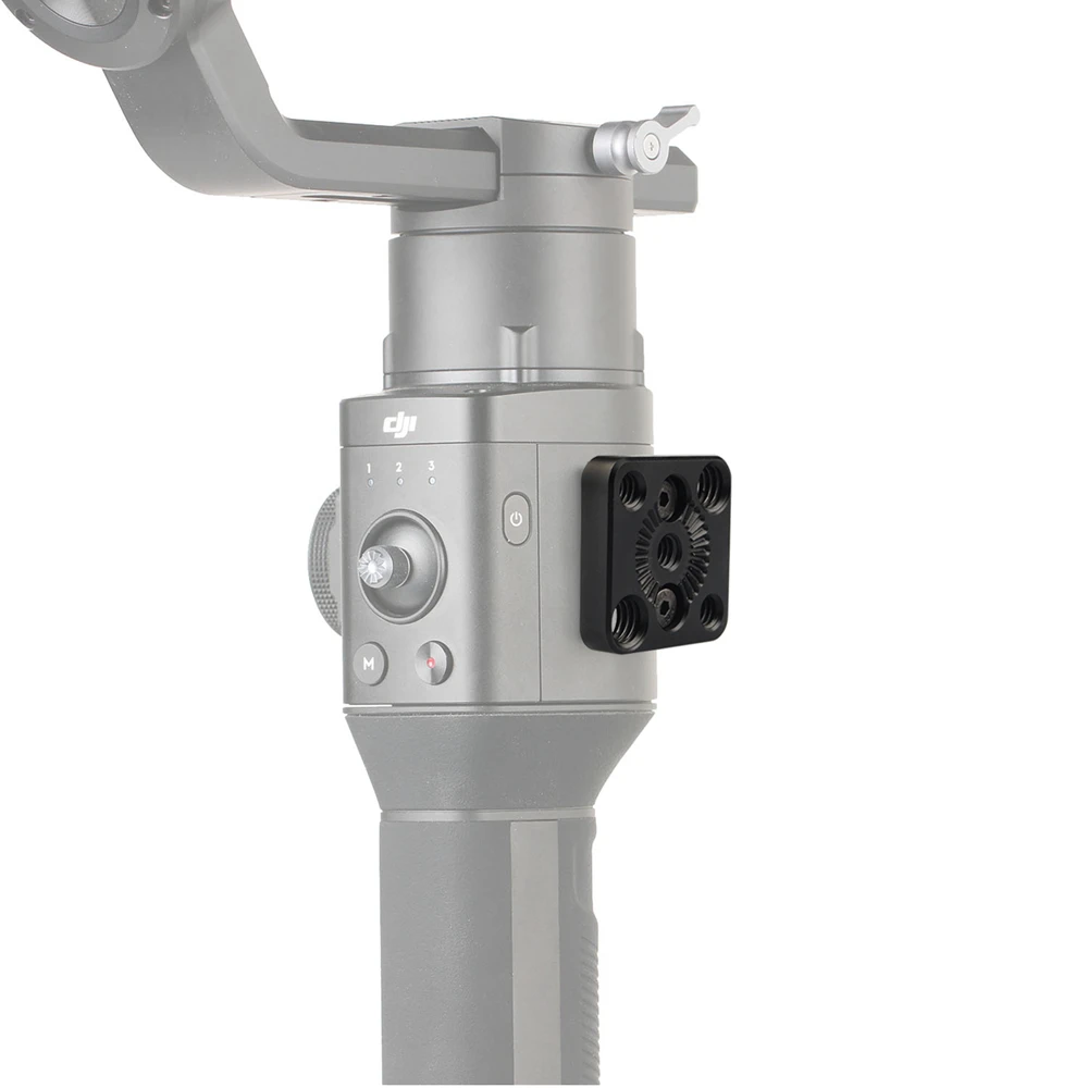 Видеоняня внешняя Монтажная пластина для Dji Ronin S SC заменить крепление с Arri Стандартный розетка 1/4 винт удлиняющий порт адаптер