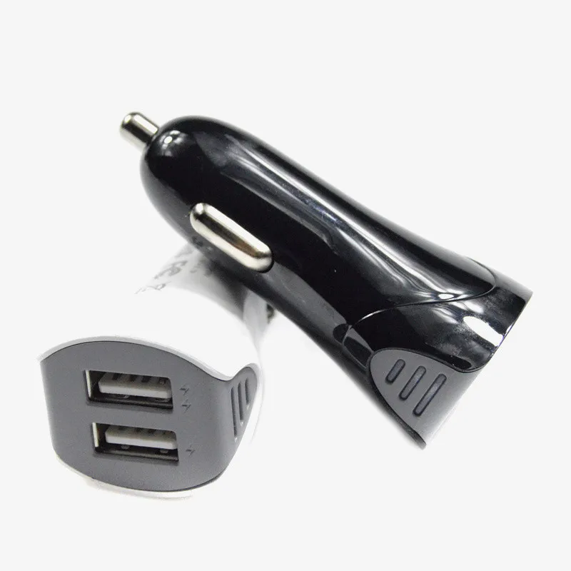 Micro USB phoneCar зарядное устройство 2.1A 2 порта двойной Переходник для зарядки в машине