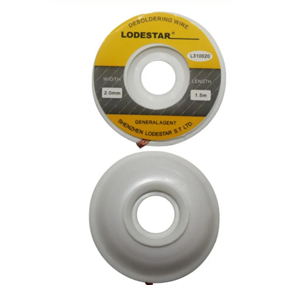 LODESTAR 2 mm Wide Suction Line With Copper Material Tin 1.5m Lenght Work Temperature 380 Degre Removers Accessories | Инструменты