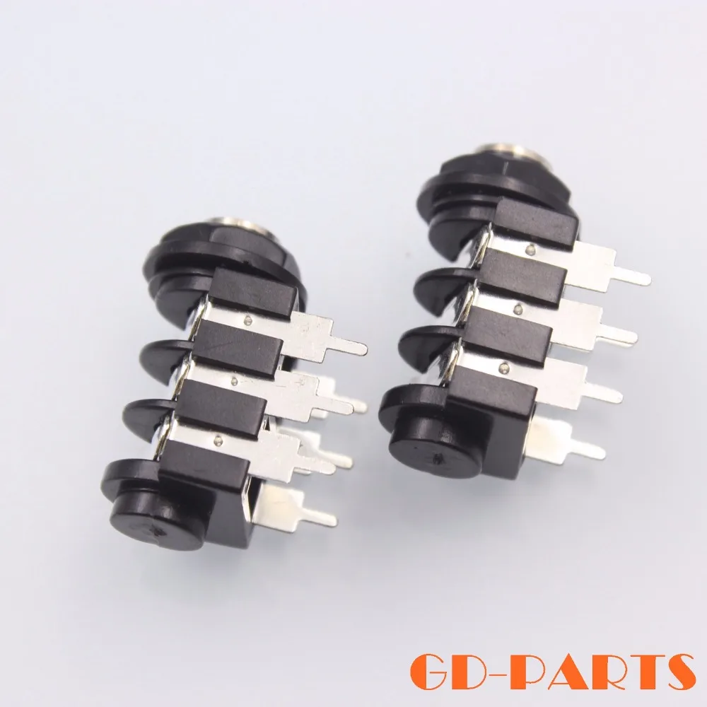 Bulkx15PCS 1/4 &quot6 35 мм 6 Вывод pcb крепление стерео разъем для наушников головной