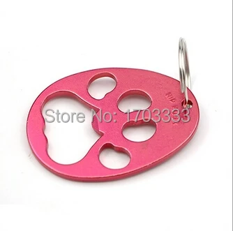 Металлический Открыватель для бутылок опт открывалка брелок ключей бесплатная