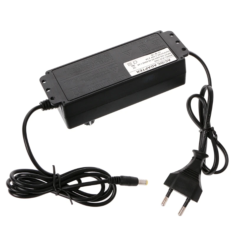 60W 3-24V Adjustable Adapter With Display Screen Of Voltage DC 100V-240VAC 50/60Hz EU Plug | Обустройство дома