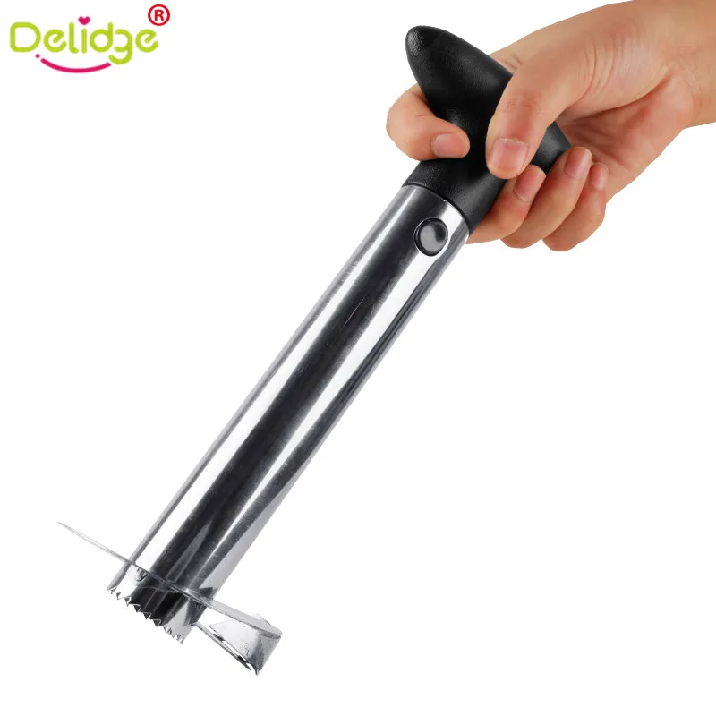Прибор для извлечения гущи ананаса|fruit tools|stainless steel pineapple corerpineapple corer |