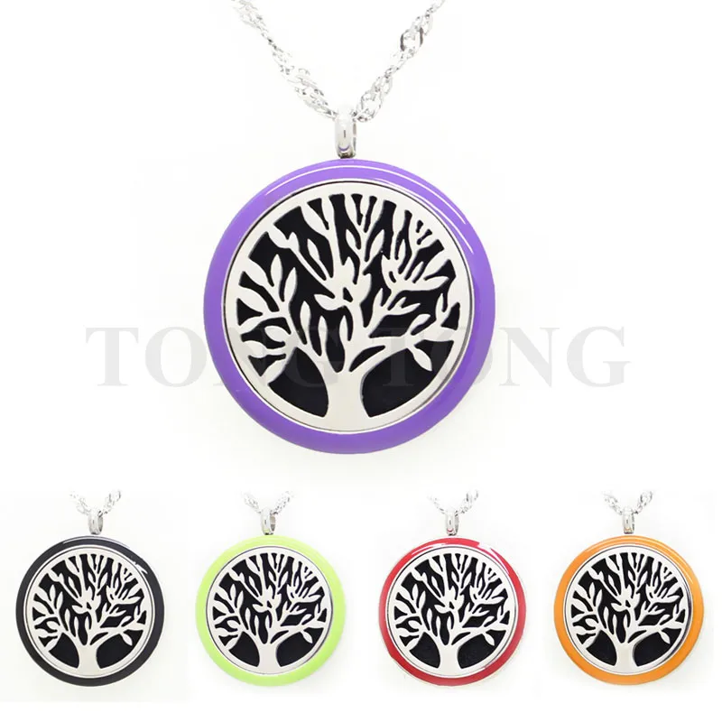 30 мм Из Нержавеющей Стали Эфирное Масло Диффузии Духи Медальон Эмаль Гостиная