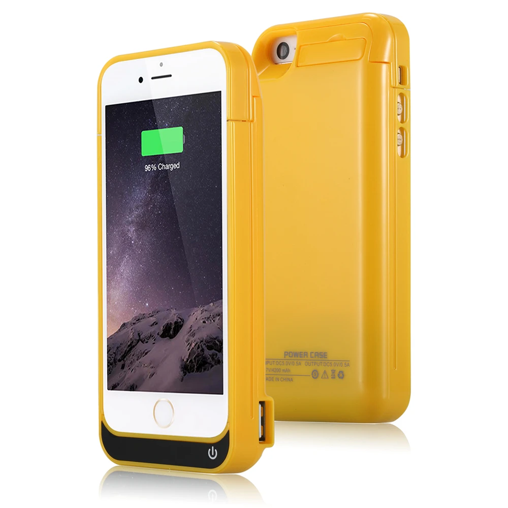 NTSPACE 4200 мАч портативный внешний аккумулятор чехол для iPhone 5 Внешний аккумулятор зарядное устройство чехол для iPhone 5S, se чехол для аккумулятора