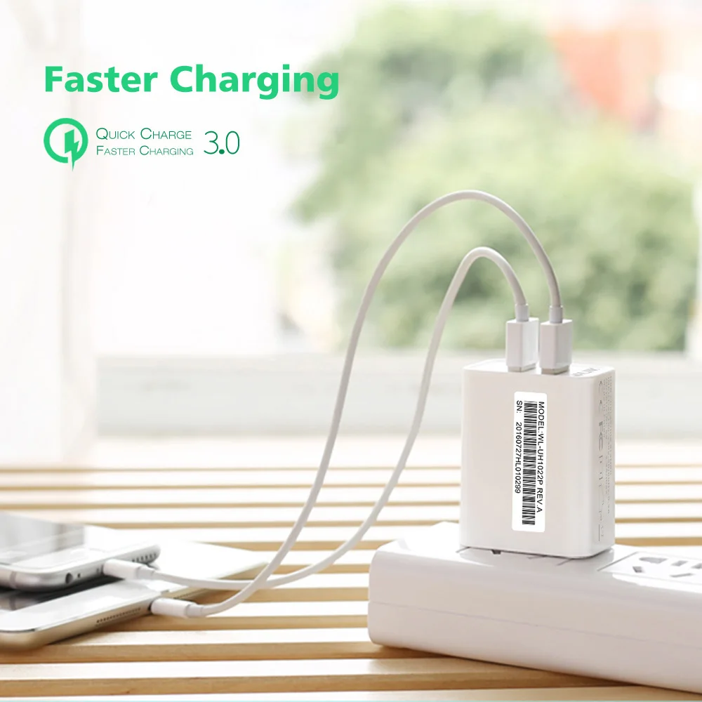 Wavlink 2 порта 24 Вт/4.8A USB настенное зарядное устройство настольная станция DC5V/2.4A
