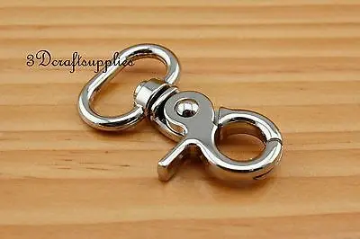 Зажимы-карабины зажимы Вертлюг Серебряный карабин 19 мм 8 шт. CF89 | Багаж и сумки