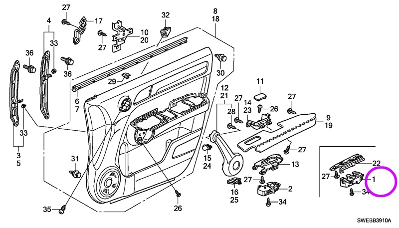 Набор для Honda CR-V 2007-2011 выключатель электростеклоподъемника 35750-SWA-K01 35750SWAK01 35760-SWA-J01 35760SWAJ01
