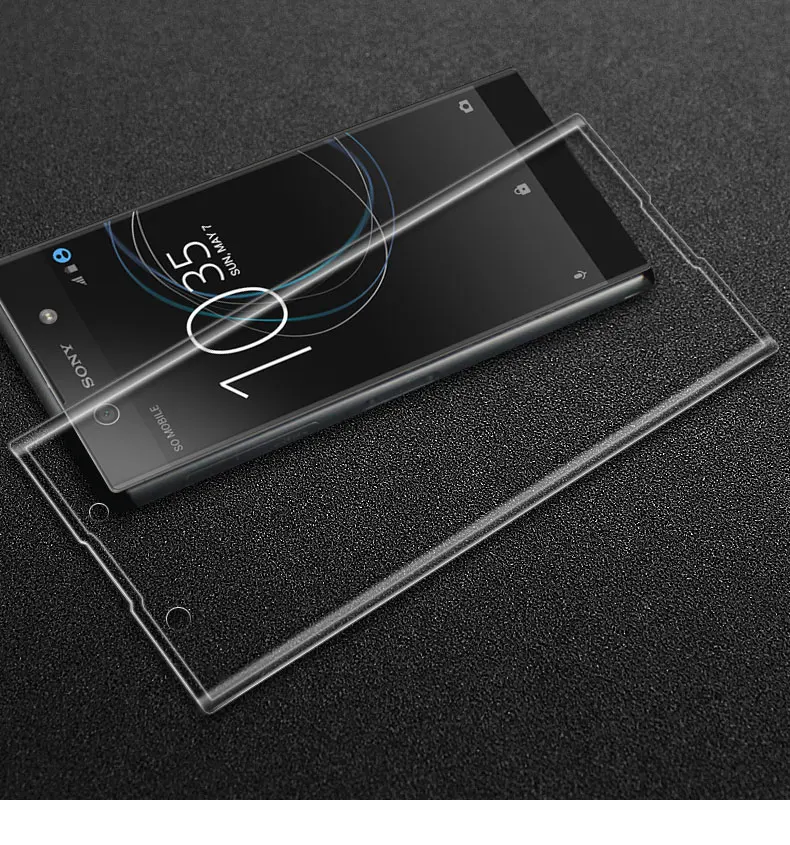 Закаленное стекло с полным покрытием для Sony XA1 Защитное экрана Xperia / Dual G3112 5 0 дюйма
