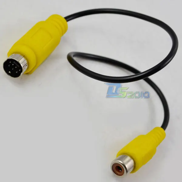 Высокое качество 7 Pin S video mini Din штекер RCA Женский кабель адаптер|cable din jack|cable soldercable