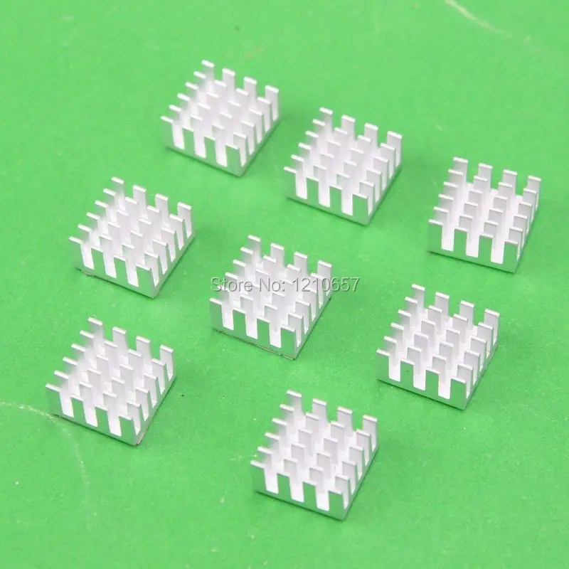 8 шт./партия алюминиевые радиаторы 15x15x8 мм|ddr connector|ic proddr |