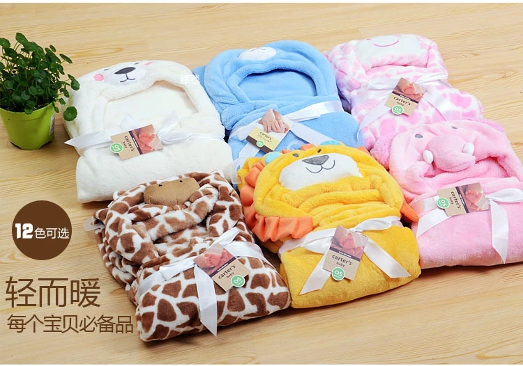Банное полотенце с капюшоном в виде милых животных для детей новинка 2015 года |
