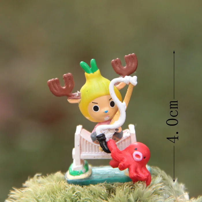 3 7 4 1 см цельная игрушка Tony Chopper landscape doll орнамент модель DIY экшн фигурка Модель
