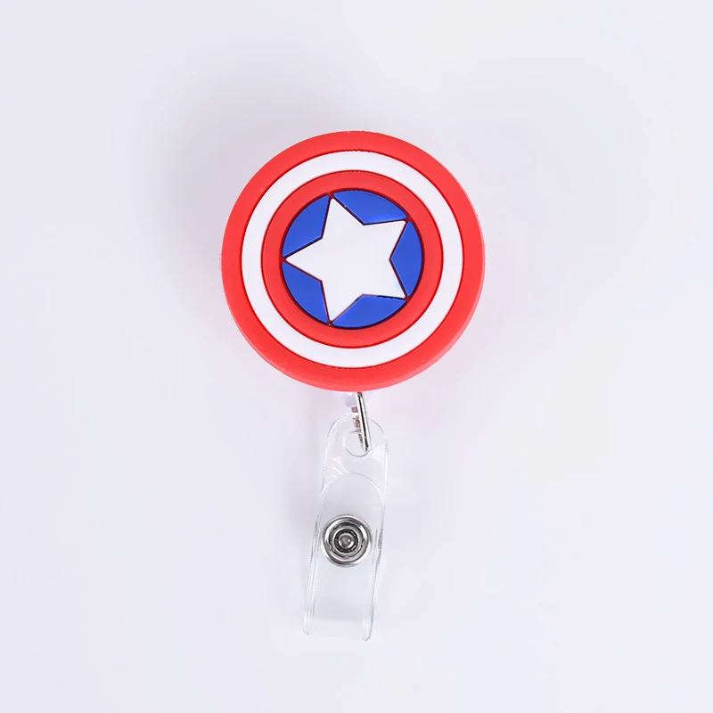 2 шт./лот Капитан Америка мультфильм банковских кредитных держатель для карт