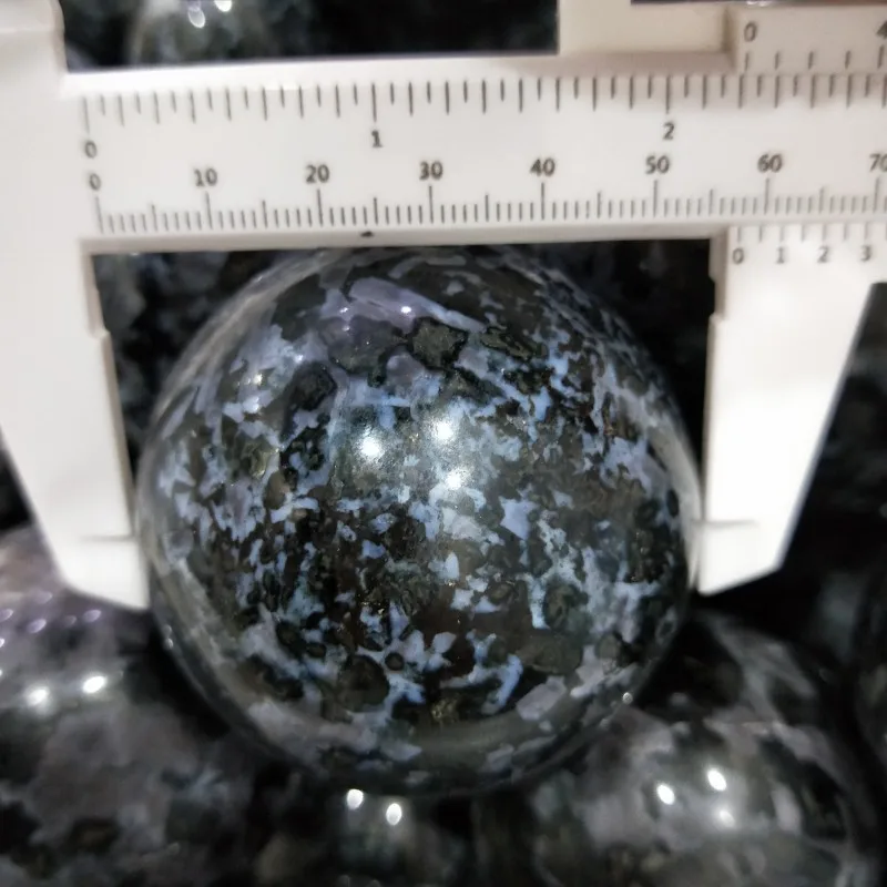 DHXYZB 45-55mm Natural gabbro sphere crystal Quartz Globe Ball Rock stone and Mineral Chakra Reiki Healing Home decoration Craft | Дом и сад
