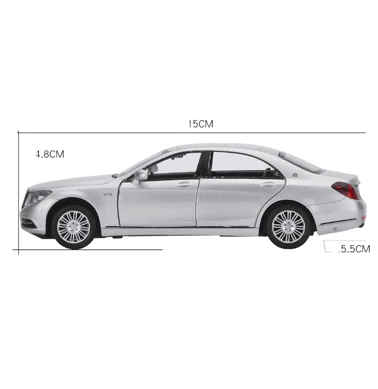 Новое поступление 1/32 S600 литые роскошные металлические модели автомобилей