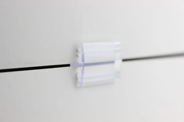 Держатель для этикеток из мягкого ПВХ 25 мм в форме H с зажимом поп этикетки|construction|