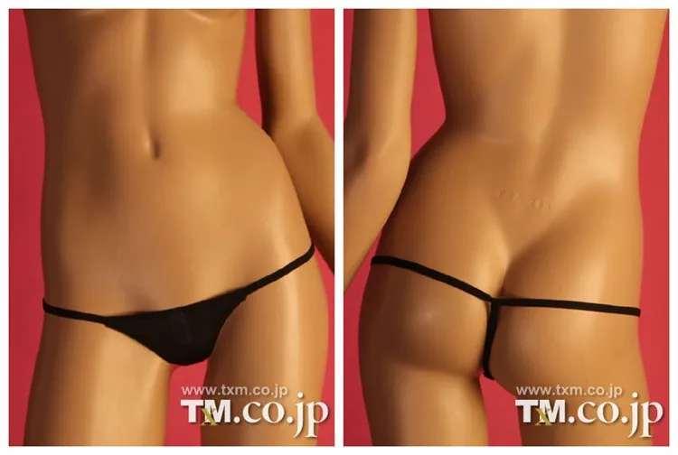 Женские трусики с низкой талией прозрачные стринги высокой эластичной и