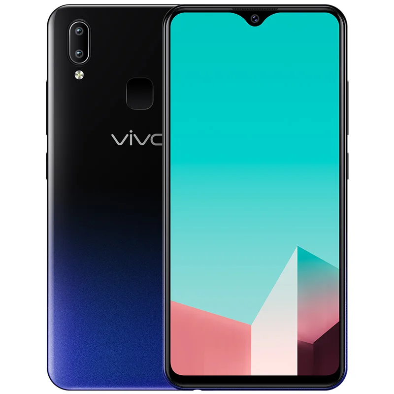 3G 32G black Vivo U1, мобильный телефон, 6,2 дюймов, экран, 3G ram, 32G rom, Восьмиядерный процессор Snapdragon439, Android 8,1, 4030 мА/ч, большая батарея, Face ID, смартфон - Цвет: 3G 32G black