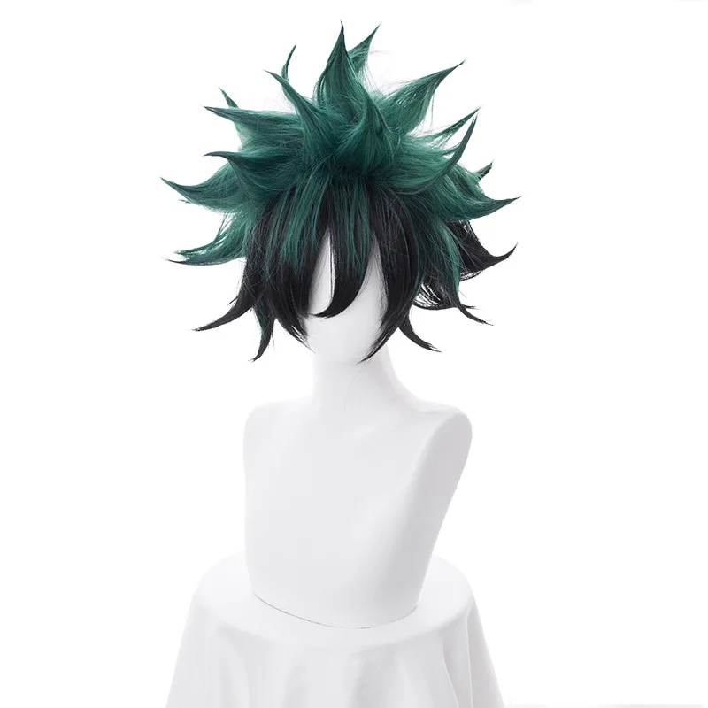 Парик для косплея из аниме «My Hero Academy» izku Midoriya, парик Boku No Hero Academy/Academy cosplay Hair izku Midoriya Deku