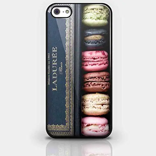 Laduree Париж Macarons чехол на заказ жесткий пластиковый для телефона s Чехол iPhone 4 4S 5 5S SE